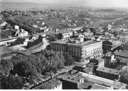 11 CARCASSONNE AK#DC186 VUE AERIENNE DE LA GARE LE JARDIN DES PLANTES ET L HOTEL TERMINUS - Carcassonne