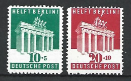 Timbre De Allemagne Berlin Bizone  Neuf ** N  69 / 70 - Nuevos
