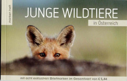 PM  Marken Heft Mit 8 Verschiedenen Marken Junge Wildtiere In Österreich   Lt. Scan Postfrisch - Personalisierte Briefmarken