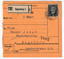 Dt. Reich 1925: 80 Pfg. Stephan Auf Paketkarte - Otros & Sin Clasificación