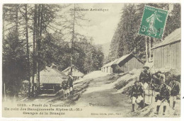 Forêt De TOURNAIRET - Un Coin Des Baraquements Alpins - Granges Dee La Brasque - Chasseurs Alpins     (125295) - Otros & Sin Clasificación