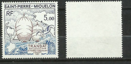 Saint Pierre Et Miquelon SPM N°  477    Course Transatlantique Voiliers  Neuf * *   B/TB  Voir Scans  Soldé  ! ! ! - Unused Stamps