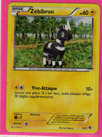 Carte Pokemon Francaise 2011 Mc Mac Donald's 6/12 Zebibron 60pv Bon Etat Holo - McDonald's