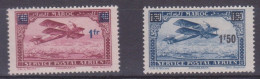 MAROC, Poste Aérienne N°32 +33  , Neuf *,cote  4.5€( Maroc/021) - Airmail