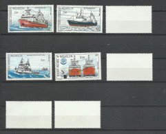 Saint Pierre Et Miquelon SPM N°  482; 493 ; 510 Et 528  Bateaux ( Liste)   Neufs * *   B/TB  Voir Scans  Soldé  ! ! ! - Unused Stamps