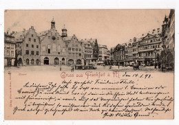 34 - Gruss Aus FRANKFURT A/Main - Römer *1898* - Frankfurt A. Main