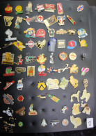 COLLECTION PIN'S VINTAGE (729 Pièces) - Lotes