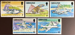 Gibraltar 1978 Royal Air Force Anniversary Aircraft MNH - Gibilterra