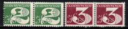 ** Tchécoslovaquie 1980 Mi 2542-3 (Yv 2378-9), (MNH)** Les Paires - Unused Stamps