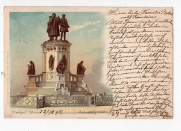 36 - FRANKFURT A/Main - Gutenberg Denkmal *1898* - Frankfurt A. Main