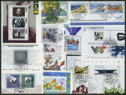 BUNDESREPUBLIK Bl. 31-41 O, 1995-97, Alle 11 Blocks, Je Mit Sonderstempel, Pracht, Mi. 57.90 - Gebruikt