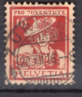 T2751 - SUISSE SWITZERLAND Yv N°153 Pro Juventute Defecteuse - Gebraucht