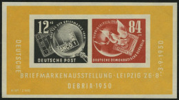 DDR Bl. 7 **, 1950, Block Debria, Pracht, Mi. 150.- - Sonstige & Ohne Zuordnung