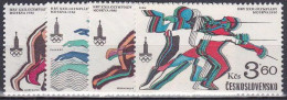 ** Tchécoslovaquie 1980 Mi 2547-50 (Yv 2371-4), (MNH)** - Unused Stamps