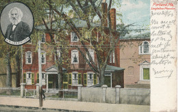 PC38977 Portland Me. Longfellow Mansion. H. C. Leighton. No 21014. 1905 - Wereld