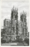 PC36177 York Minster West Front. Valentine. Silveresque. No H.4590 - Wereld