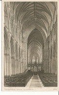 PC36231 Cathedral Nave. Lichfield. A. C. Lomax. F. H. Bull And E. Wiseman. No 19 - Welt