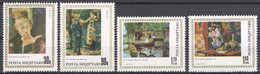 Albania 1991 Pierre Auguste Renoir MNH VF - Albanien