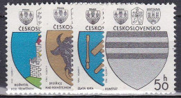 ** Tchécoslovaquie 1980 Mi 2552-5 (Yv 2380-3), (MNH)** - Ungebraucht