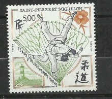 Saint Pierre Et Miquelon SPM N° 498  25 Ans De Judo à Saint Pierre   Neuf, * * B/TB Voir Scans Soldé  ! ! ! - Unused Stamps