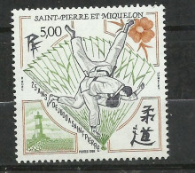 Saint Pierre Et Miquelon SPM N° 498  25 Ans De Judo à Saint Pierre   Neuf, * * B/TB Voir Scans Soldé  ! ! ! - Neufs