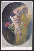 Joh. Adolf - Small Cherub - More I Cannot Give You. / Optimus / Postcard Circulated, 2 Scan - Altri & Non Classificati