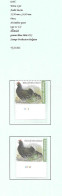 Belgium 2011  BUZIN  Birds TERAS Lyre/Korhoe, - Verenigigen/Associations  Stamps - 2011-..