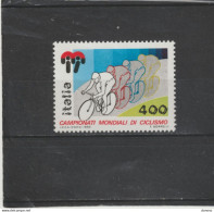 ITALIE 1985  Championnat Du Monde De Cyclisme Yvert 1669, Michel 1937 NEUF** MNH - 1981-90:  Nuevos