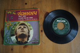 JOHNNY HALLYDAY  HEY JOE EP POCHETTE CARTON 1967 VARIANTE IKE ET TINA TURNER - 45 Rpm - Maxi-Single