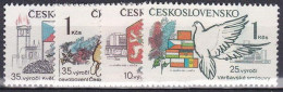 ** Tchécoslovaquie 1980 Mi 2567-70 (Yv 2394-7), (MNH)** - Unused Stamps