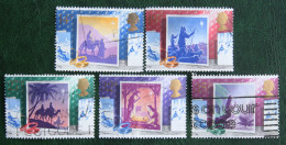 Natale Weihnachten Xmas Noel Kerst (Mi 1180-1184) 1988 Used Gebruikt Oblitere ENGLAND GRANDE-BRETAGNE GB GREAT BRITAIN - Used Stamps
