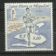 Saint Pierre Et Miquelon SPM N°522 Course Les 25 Km De Miquelon   Neuf, * * B/TB Voir Scans Soldé ! ! ! - Ungebraucht