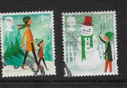 GB 2014 XMAS PAIR - Usati