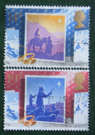 Natale Weihnachten Xmas Noel Kerst (Mi 1180-1181) 1988 Used Gebruikt Oblitere ENGLAND GRANDE-BRETAGNE GB GREAT BRITAIN - Usados