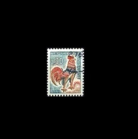 Frankreich / France: 'Gallischer Hahn, 1965' / 'Gallic Rooster – Le Coq Gaulois', Mi. 1496; Yv. 1331A; Sc. 1024B Oo - Usados