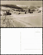 Altglashütten-Feldberg (Schwarzwald) Straßenpartie Im Winter 1961 - Feldberg