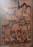 Antique Burma  Royalty Art  Hand-painted, Hand Etched Painting Intricate Work - Asian Art