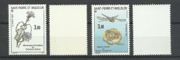 Saint Pierre Et Miquelon SPM N°560 Et 575  Insectes Libellule Et Longicorne Noir  Neufs, * * B/TB Voir Scans Soldé ! ! ! - Neufs