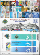 2008 San Marino Complete Year 35v+3MS - Sonstige & Ohne Zuordnung