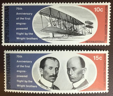 Bophuthatswana 1978 Wright Brothers Flight Anniversary MNH - Bophuthatswana