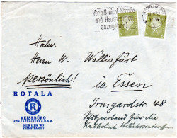 DR 1932, 2x6 Pf. M. Perfin Auf Firmenbrief V. Berlin - Autres & Non Classés