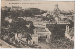 QUIMPERLE  VUE PRISE DE LA MONTAGNE DE LAUVIGNON - Quimperlé