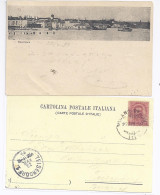 Italien 1899, Desenzano Lombardia, Gebr. Sw Vorläufer AK M. Bahnpost Stpl. #765 - Non Classés