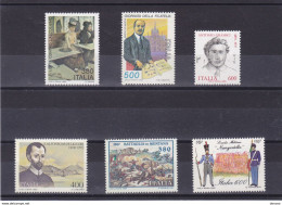 ITALIE 1987 Yvert 1741 + 1749-1750 +  1760 + 1763-1764 NEUF** MNH Cote : 10,75 Euros - 1981-90:  Nuovi