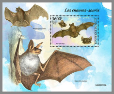 NIGER 2023 MNH Bats Fledermäuse S/S – OFFICIAL ISSUE – DHQ2413 - Chauve-souris