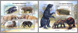 NIGER 2023 MNH Extinct Species Ausgestorbene Tiere M/S+S/S – OFFICIAL ISSUE – DHQ2413 - Prehistorics