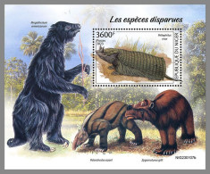 NIGER 2023 MNH Extinct Species Ausgestorbene Tiere S/S – OFFICIAL ISSUE – DHQ2413 - Prehistóricos