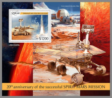 LIBERIA 2023 MNH NASA Spirit Rover Raumfahrt S/S – OFFICIAL ISSUE – DHQ2413 - Afrika