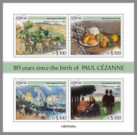 LIBERIA 2023 MNH Paul Cezanne Paintings Gemälde M/S – OFFICIAL ISSUE – DHQ2413 - Autres & Non Classés