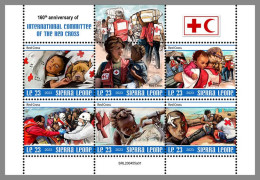 SIERRA LEONE 2023 MNH 160 Years Red Cross Rotes Kreuz M/S – OFFICIAL ISSUE – DHQ2413 - Red Cross